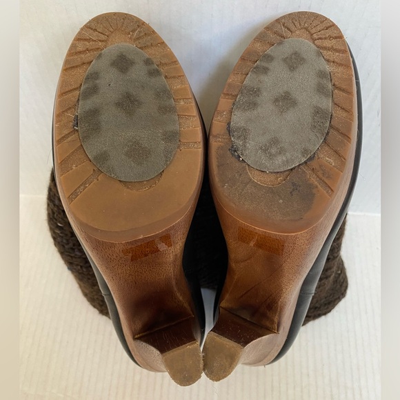 Michael Kors Daze Leather Boot in Dark Brown Size 8 - Picture 7 of 7